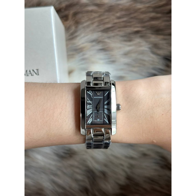 ⌚️Armani Italy Classic Black Dial Women Watch | Shopee Thailand