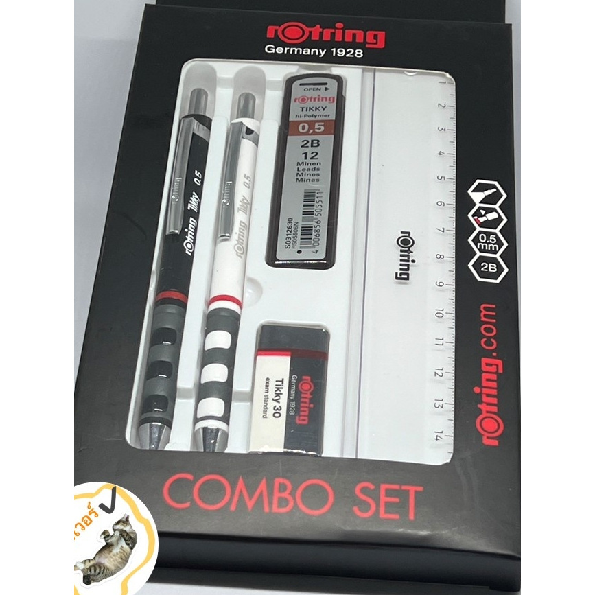 Rotring COMBO SETชุดดินสอกด (5ชิ้น/ชุด) คละสี | Shopee Thailand