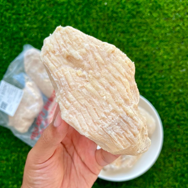อกไก่นึ่ง (ถุงใส) #SBBนึ่ง 1 กิโลกรัม | STEAMED CHICKEN BREAST | Shopee ...