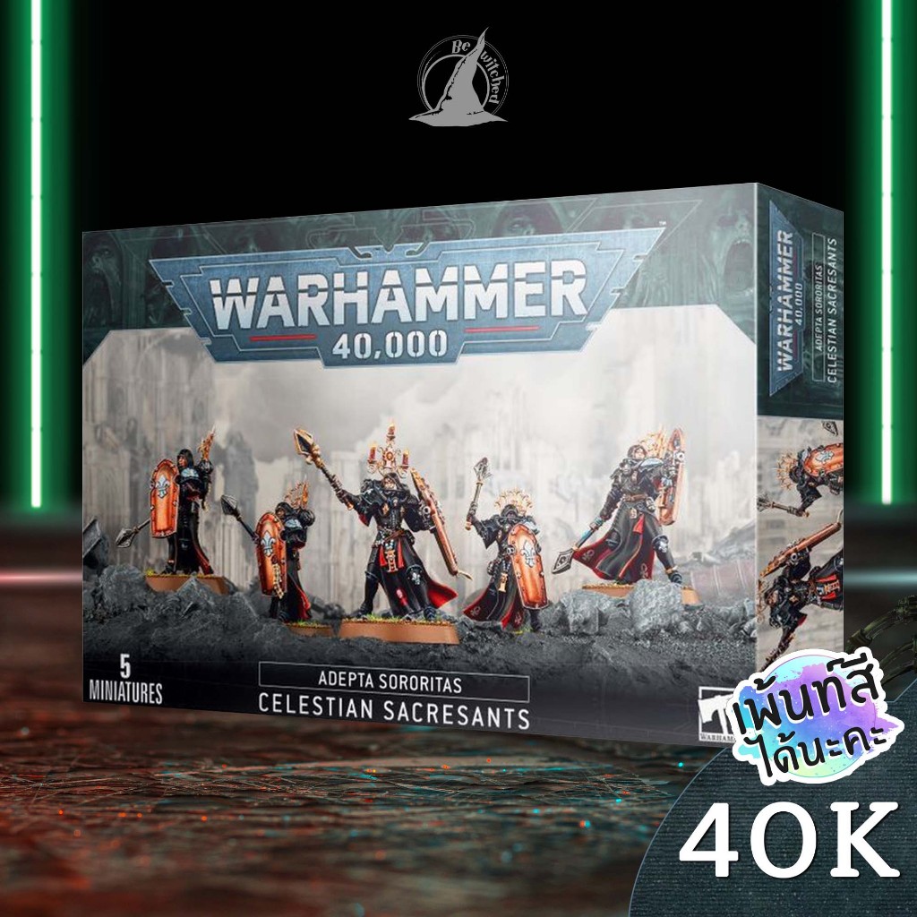 WARHAMMER 40K ADEPTA SORORITAS: CELESTIAN SACRESANTS | Shopee Thailand