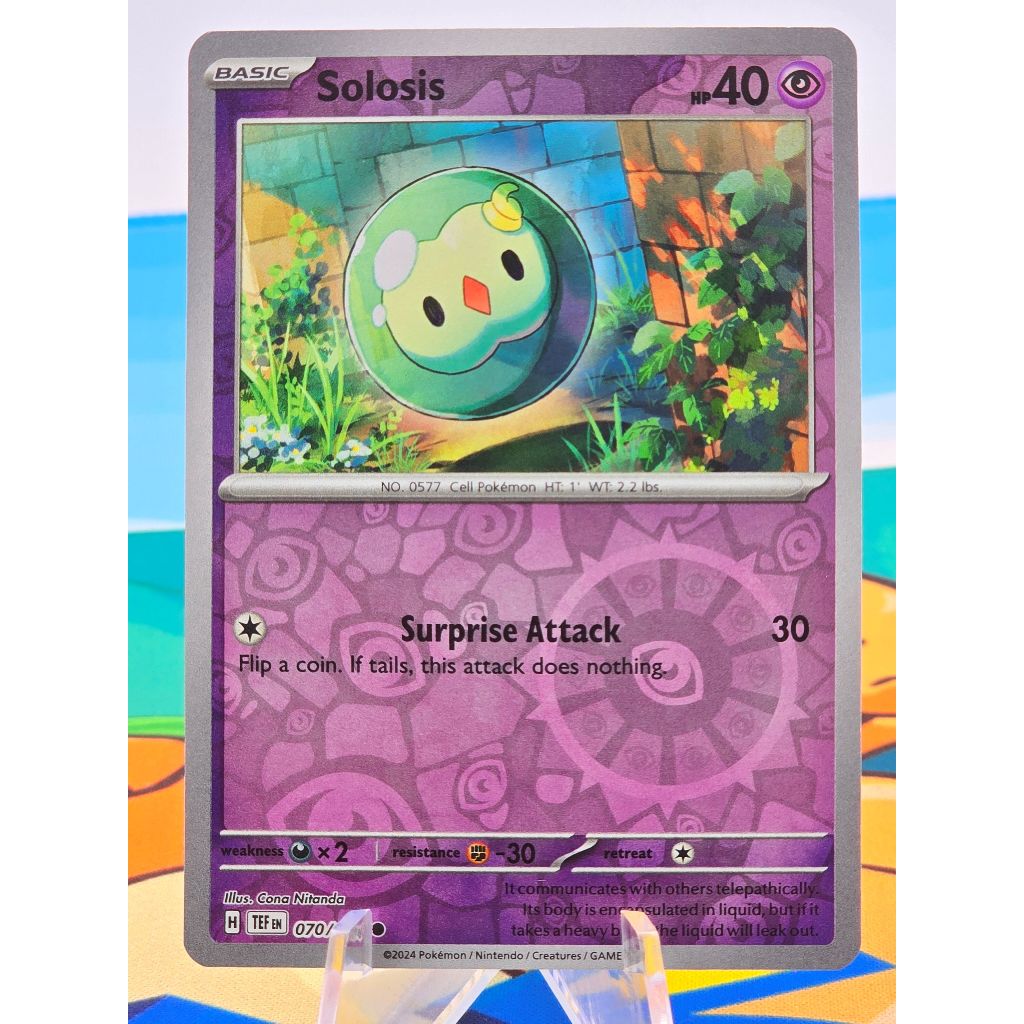 Pokemon Card "Reverse Holo Psychic Energy" ENG Temporal Forces | Shopee  Thailand