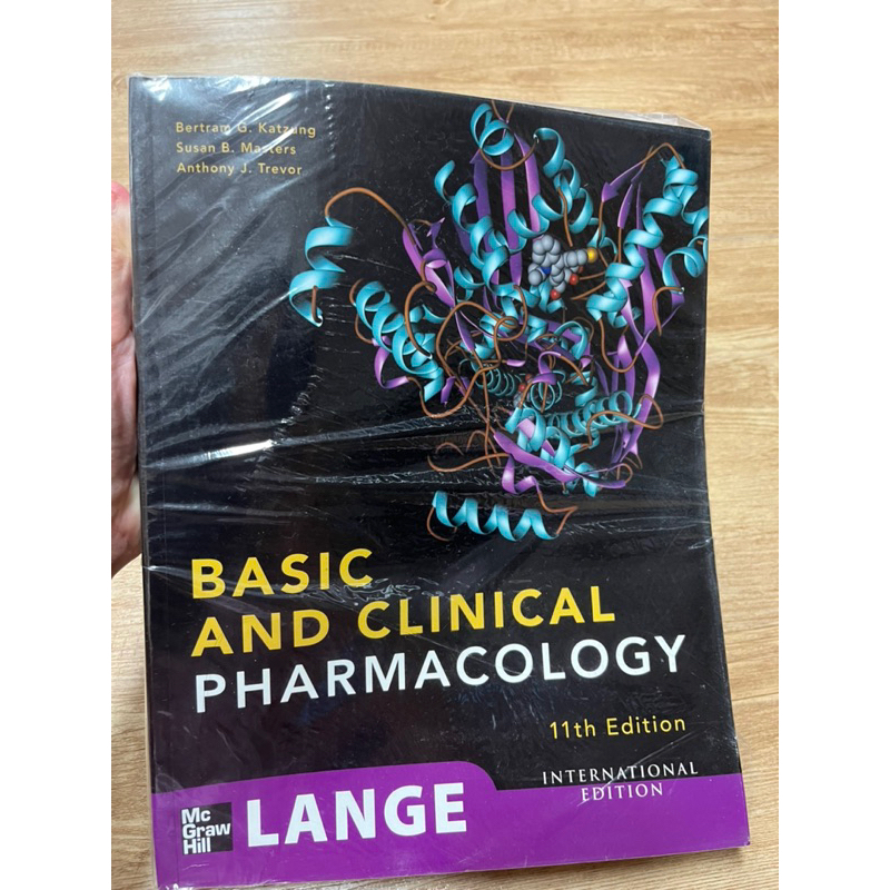 Basic and clinical pharmacology Lange textbook สำหรับนศพ นักศึกษาแพทย์ | Shopee Thailand