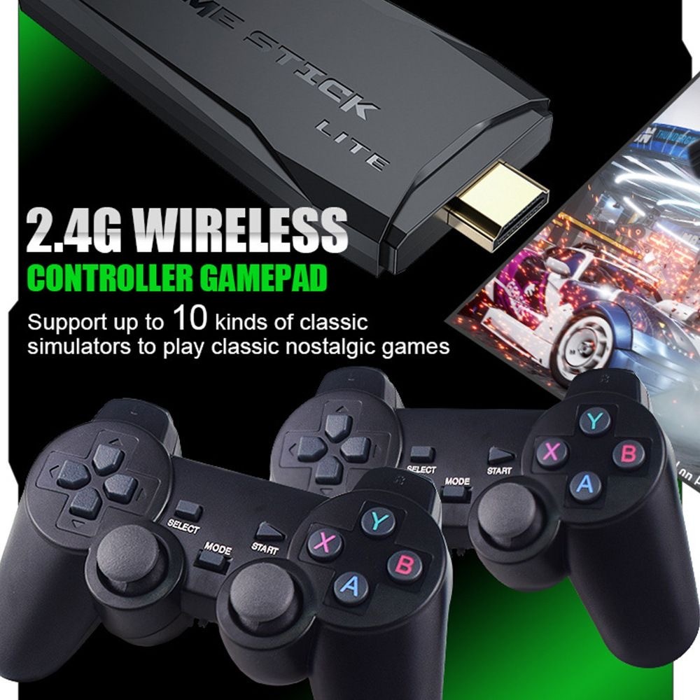 M8 เกมส์ต่อทีวี game stick Plug&Play ในตัวเกม HDMI 8K เครื่องเล่นเกม ...