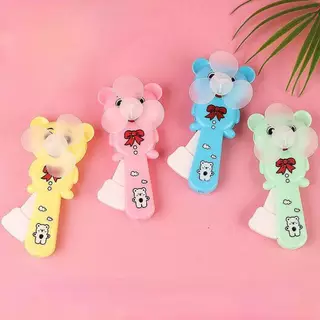 รูป พัดลมขนาดเล็ก แบบพกพา สําหรับเด็ก ลายการ์ตูน (คละลาย)