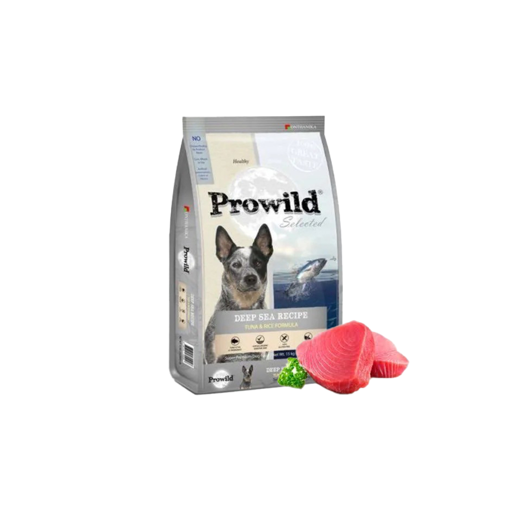 Prowild 3kg. Lamb&Rice ,Tuna&Rice อาหารสำหรับสุนัขทุกสายพันธุ์ขนาด 3kg ...
