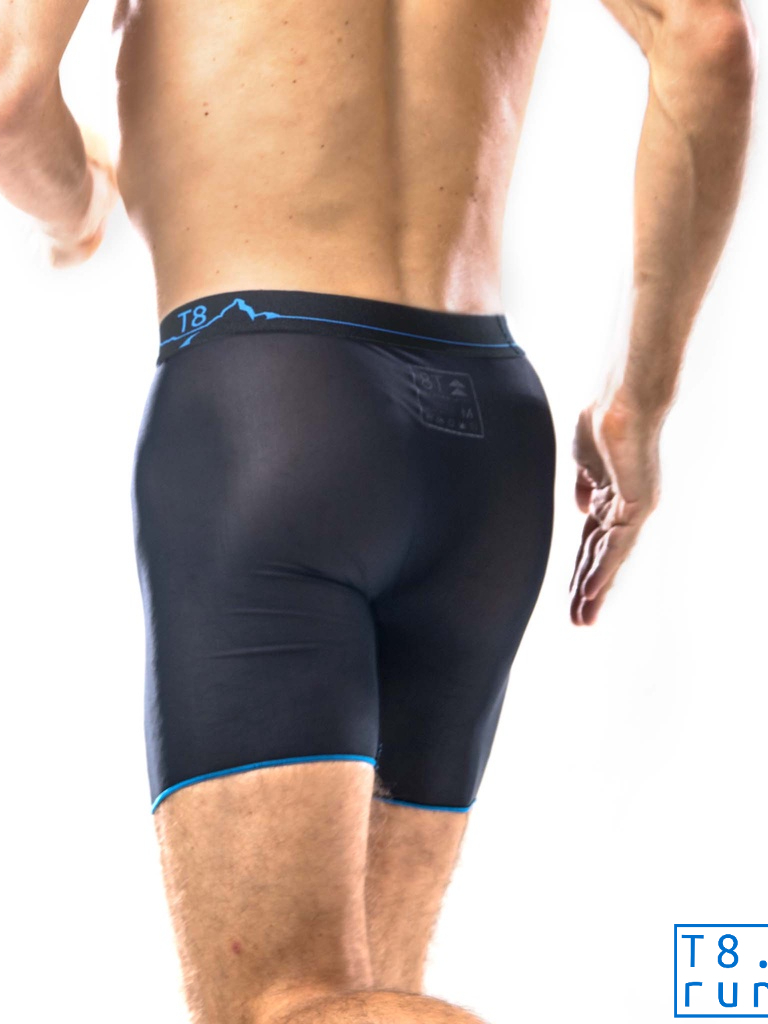 T8 Run กางเกงในสำหรับวิ่ง Men's Commandos Running Underwear (ขอบเอวสีดำ ...