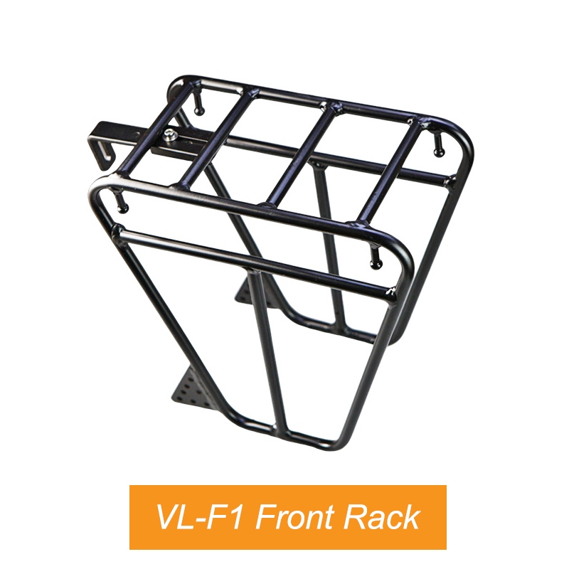 VL Font Rack Touring Bike ตะแกรงหน้าจักรยาน แขวนกระเป๋าคู่หน้า + วางของ ...