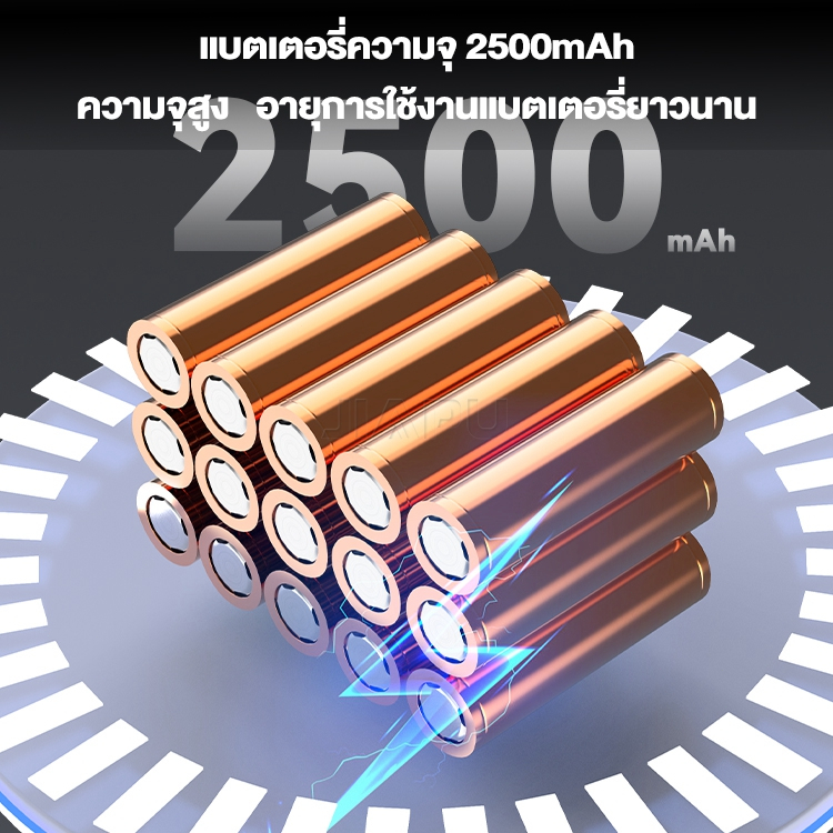 JIAPU แรงบิด 3080 N.m บล็อกไฟฟ้าไร้สาย บล็อกแบต ประแจไฟฟ้าไร้สาย คุณภาพสูง แบต 2 ก้อน ประแจไฟฟ้าประแจไฟฟ้า มีความแข็งแก