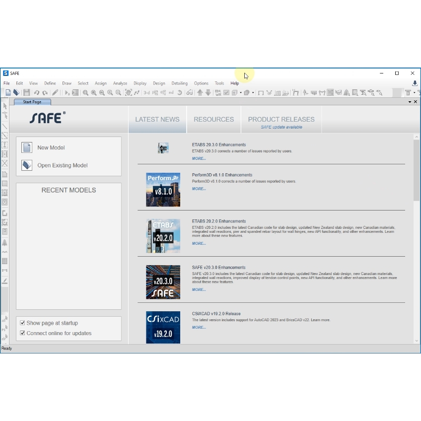 CSI SAFE 2024 v22.3 โปรแกรมวิเคราะห์และการออกแบบระบบพื้น สำหรับ Windows ...