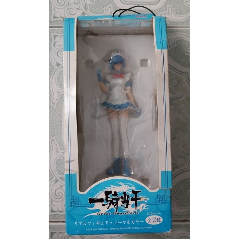 STATUE RÉSINE ET pvc Ikki Tousen Ryomou Shimei Maid 1/7 EUR 80,00 - FR