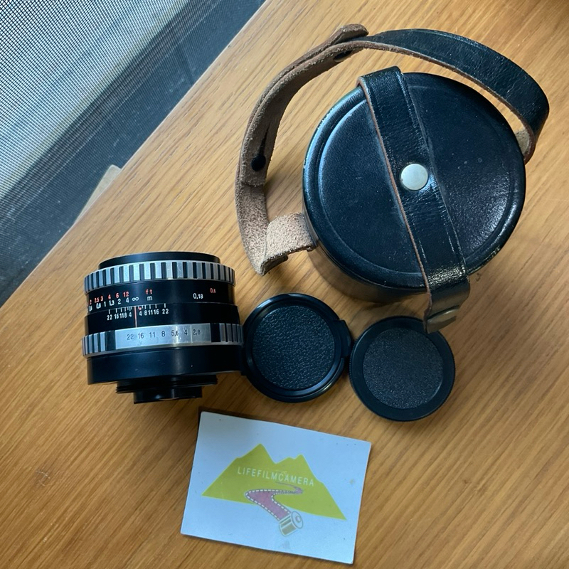 Objectif Zeiss Jena Flektogon 2,8/35 – Grand Angle – Monture Exa/Topcon – Occasion
