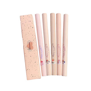 [ซื้อครบ 30.- ลดค่าส่ง 80.-] Cappuvini ดินสอเขียนขอบปาก ลิปสติก สีนู้ด กันน้ํา ติดทนนาน