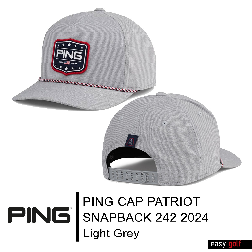 Ping Hat Cap Snapback White Black Golf Adjustable Flexfit