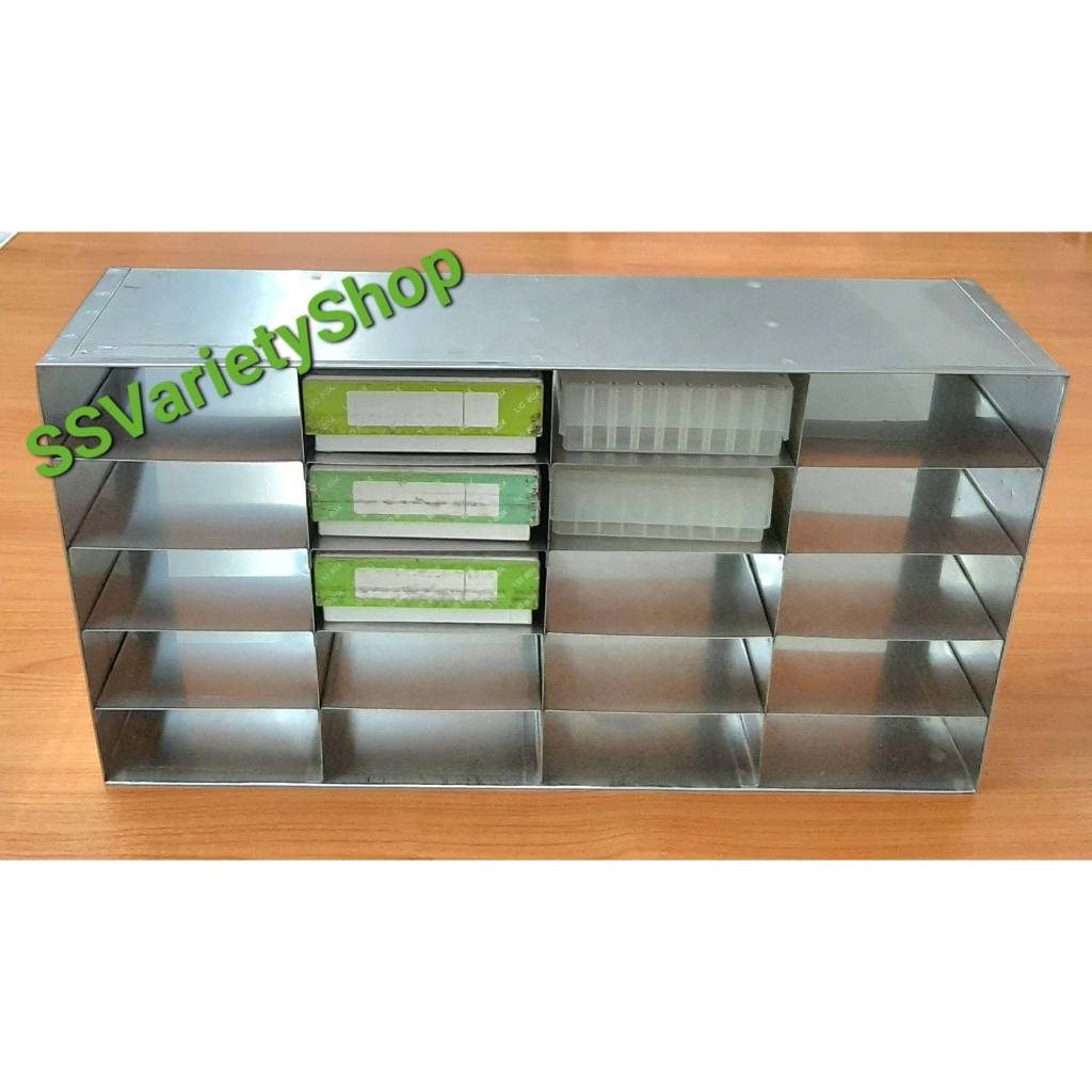 ฟรี๊ซเซ่อร์ แร็ค Freezer Rack for Cryo Box 81 wells ขนาด 56x14x30ซม. ...