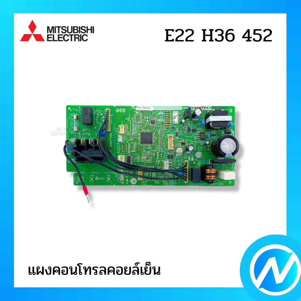 แผงคอนโทรลคอยล์เย็น แผงวงจรแอร์ อะไหล่แอร์ อะไหล่แท้ MITSUBISHI ...