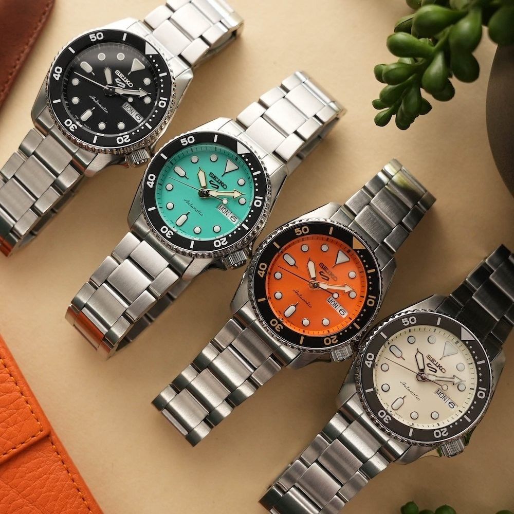 SEIKO 5 Sports Mid size 38 SPORTS STYLE SRPK29K SRPK31K 