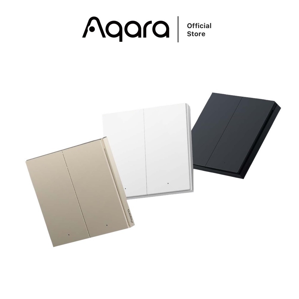 Aqara Smart Wall Switch H1 EU [No Neutral] สวิตช์อัจฉริยะ Shopee Thailand