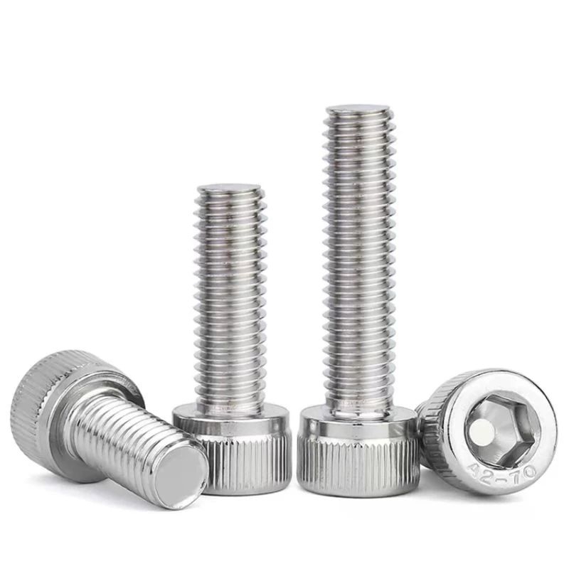 สกรู หัวจม สแตนเลส 304 เกลียวมิลตลอด M6 Hex Socket Head Cap SUS 304 ...