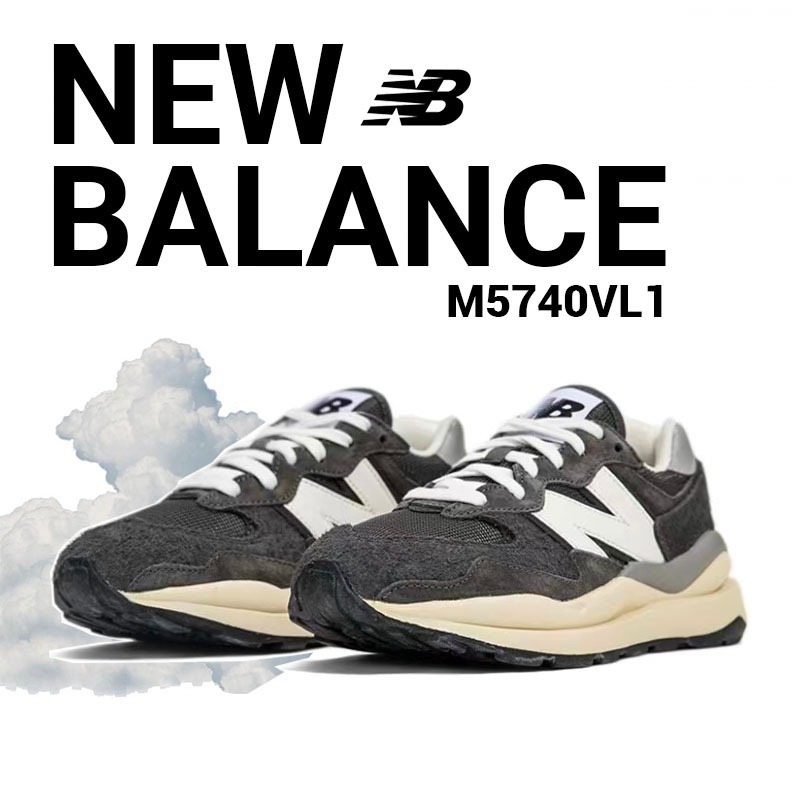 New Balance 5740 NB 5740 M5740VL1（ของแท้ 100%）รองเท้าผ้าใบสำหรับผู้ชาย ...