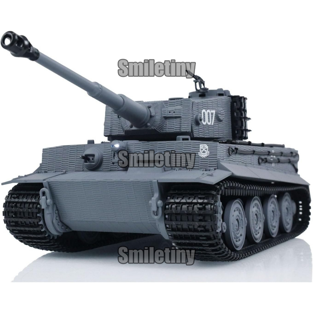 TOUCAN RC HOBBY Henglong 1/16 7.0 Customize Challenger II RC Tank 3908 360° Turret Metal Tracks,US In Stock - Foto 4