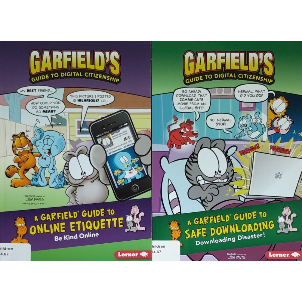 ks18-2 Garfield's guide to digital citizenship หนังสือมือสอง ปกอ่อน ...