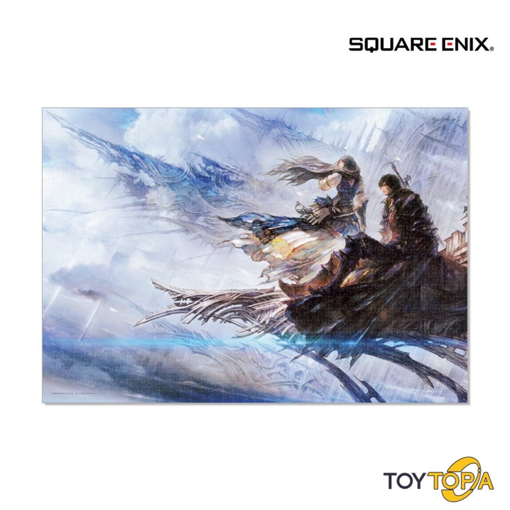 Puzzle Final Fantasy VII Remake – 1000 Pièces – 70,1 X 50 Cm – Cloud Et Sa Moto – Officiel Square Enix