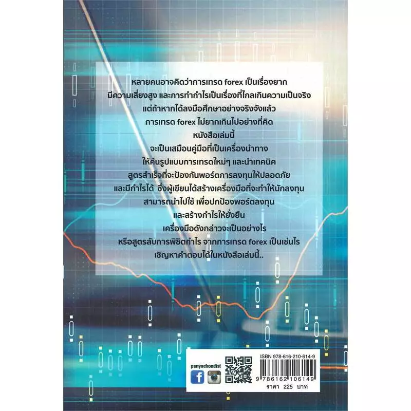 ปกหลัง เทรด FOREX สมการ HEDGE