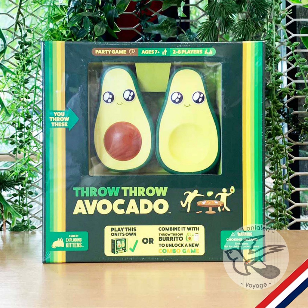 [ของแท้][สินค้าขายดี] Exploding Kittens-Throw Throw Burrito/Avocado ...