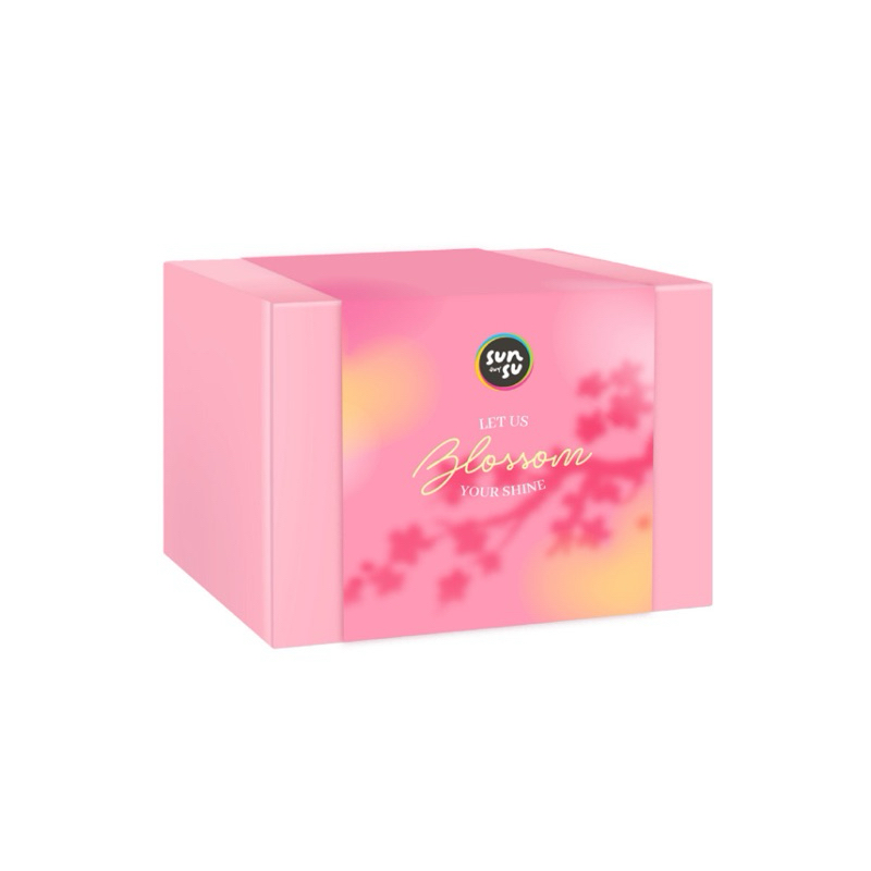 Sunsu Sakura & Rose Box Set เซตซันซุ เยลลี่ รสซากุระโรเซ่ พร้อมสบู่และ ...