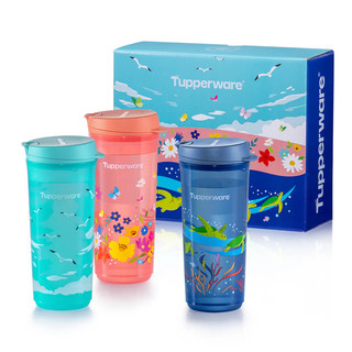 ทัพเพอร์แวร์ เซ็ตขวดน้ำ 3 ใบ พร้อมกล่อง Tupperware Thirst n Go (3) 470 ...