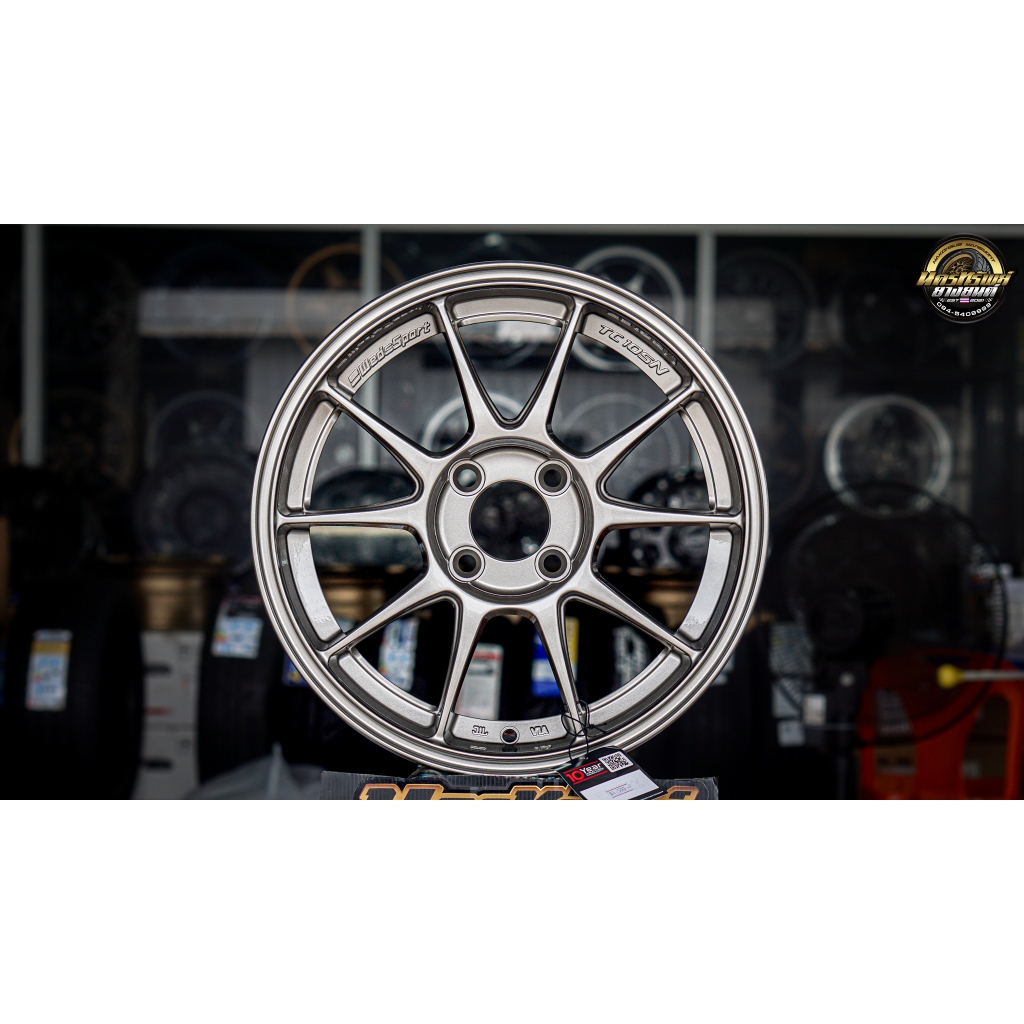 ล้อเบา TC105N 15x7 et35 สี TS-Titan งาน NKperformance 4รู100 กันสั่น 73 ...