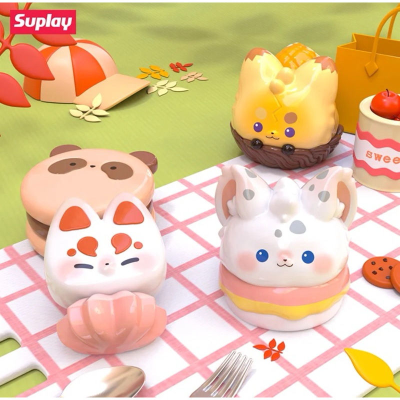 HeyDolls Beasts Delicious Dessert Mini v.2 [1สุ่ม/5ตัว] | Shopee Thailand
