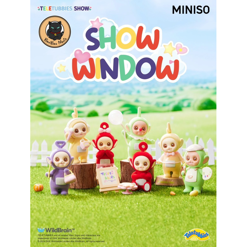 [แบบสุ่ม]Miniso Teletubbies Collection Show Window Surprise Box Figure blind box set