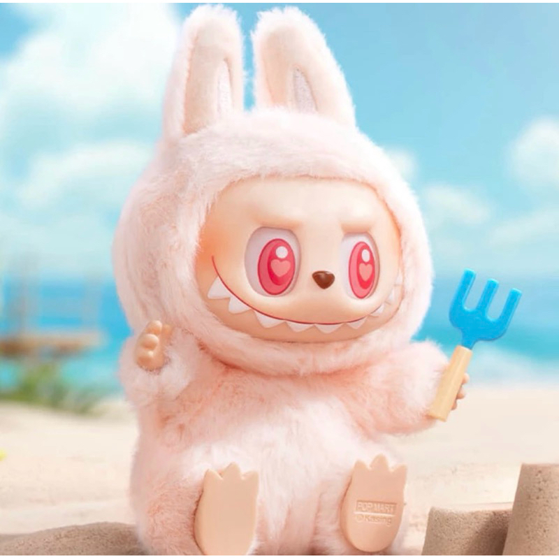 POPMART Macaron Labubu V2 THE MONSTERS Have A Seat Plush Doll Secret ...