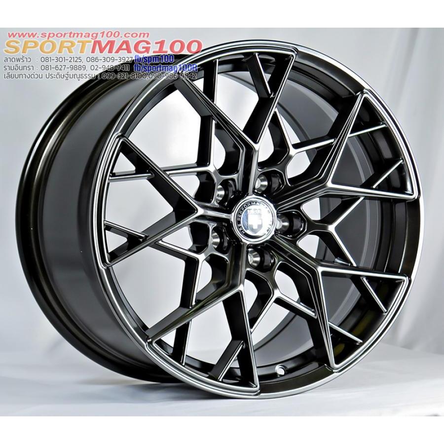 ล้อแม็กซ์ TG Racing รุ่นVage สีไฮเปอร์แบล็ค 8-18นิ้ว 5รู114 ET38 [19365 ...