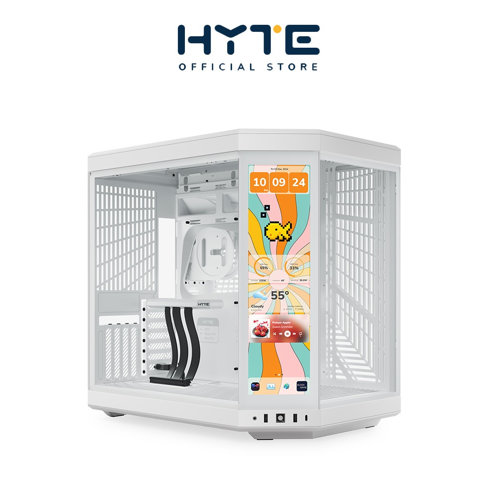 HYTE Y70 SNOW WHITE (Computer case /เคสคอมพิวเตอร์) | Shopee Thailand