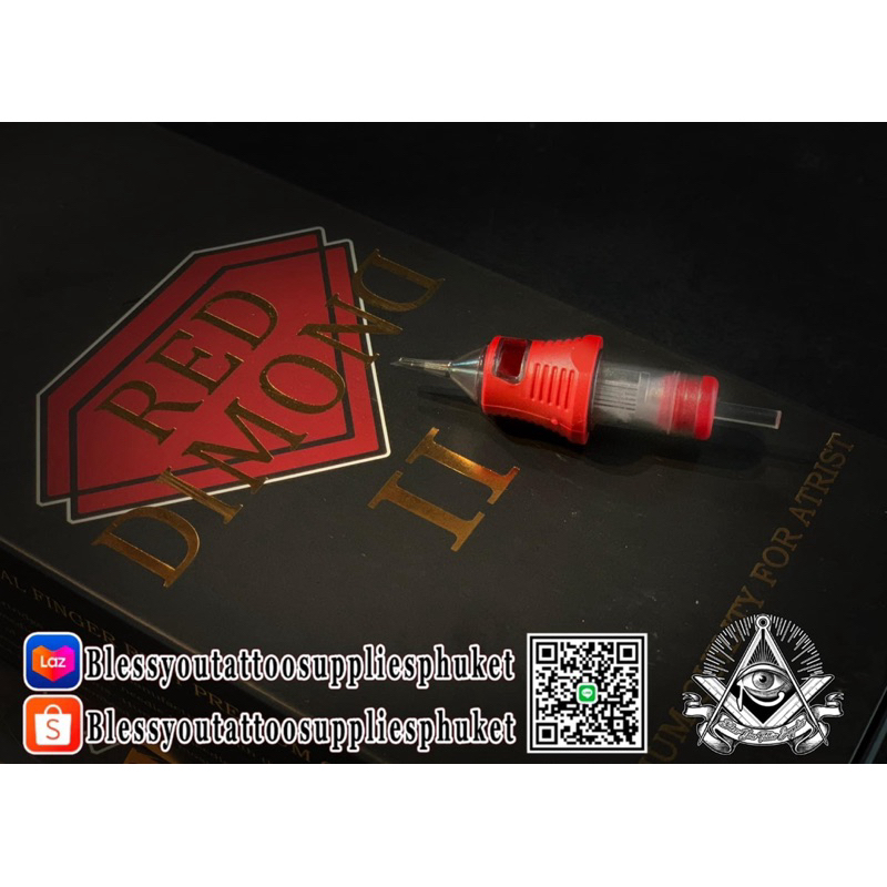 Red Dimond Cartridge Needle Gen II (1007SEMLT ลงเงาแบบหัวโค้ง 5 เล่ม ...
