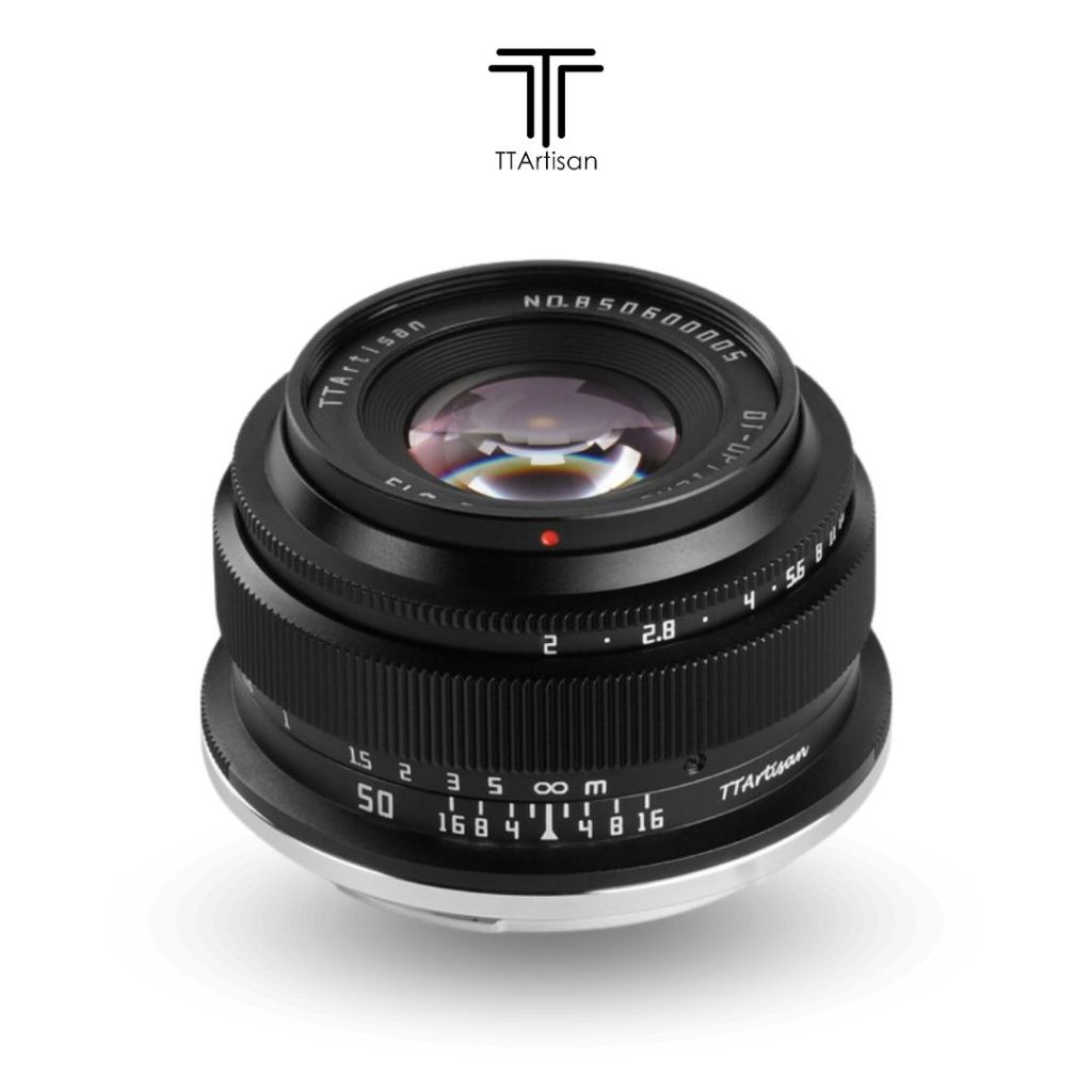 TTArtisan 50mm f/2 for Sony E Mount Full Frame/black - รับประกันศูนย์ 3 ...