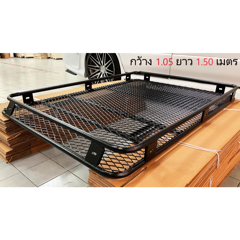 Rack แร็คหลังคา Pajero 2005-2014 ครบชุด ตรงรุ่น Rack+คาน+ชุดยึดราว ...