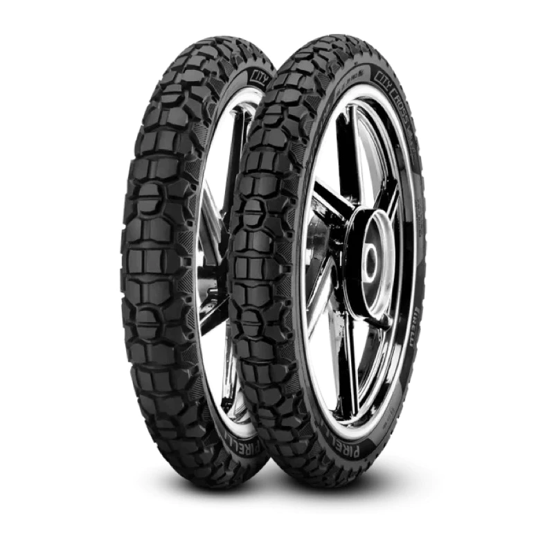 PIRELLI CITY CROSS ปี25 ยางสายลุย ขอบ17 ใช้ยางใน ยาง Honda CT125 / WAVE 110/125 ยาง2.75 ยาง80/90-17 ยางct125 รูปที่ 2