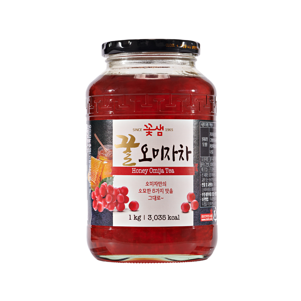 [ของแท้] 꿀오미자차 KOTSAM Honey Omija Tea (ชาโอมิจาผสมน้ำผึ้งเกาหลี) 1kg ...