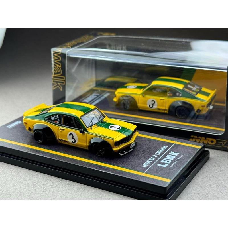 LBWK Mazda RX3 Savanna Scale 1:64 ยี่ห้อ Inno64 | Shopee Thailand