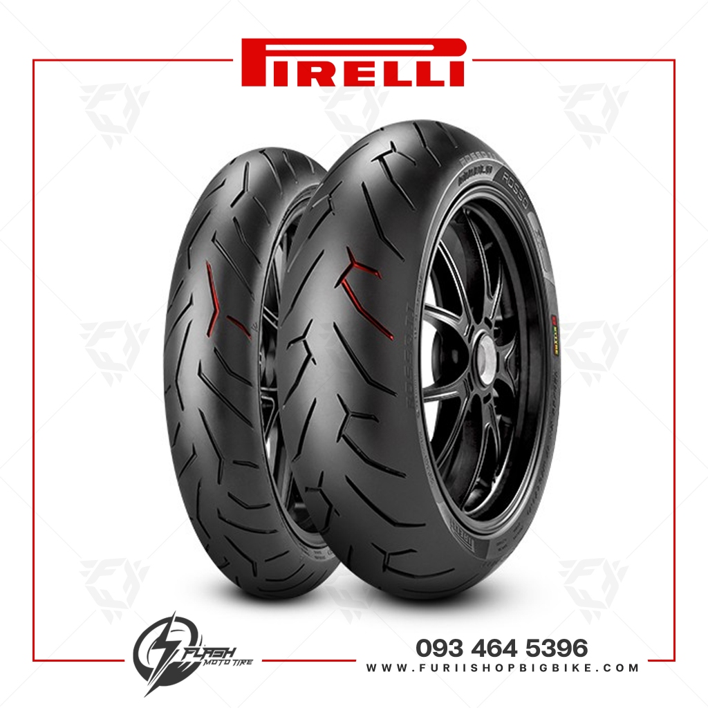 ยางมอเตอร์ไซค์ Pirelli : Diablo Rosso 2 | Shopee Thailand