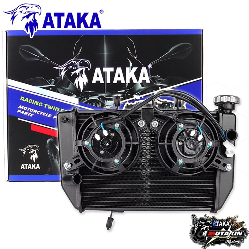 ATAKA หม้อน้ำแต่ง Double Radiators 2 ใบพัดใหญ่ หม้อน้ำ โต้งแต่ง ตัวใหญ่ ...