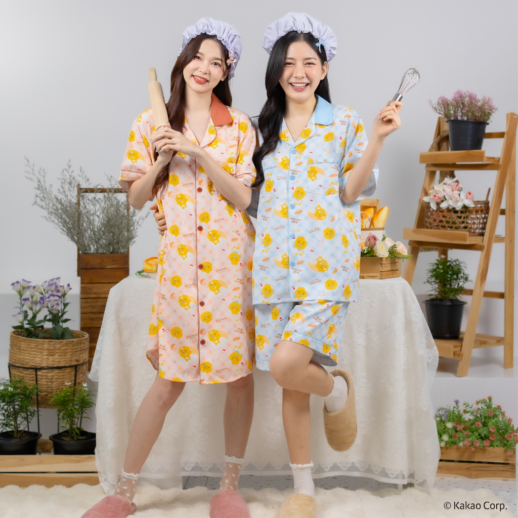 ชุดนอน Pajara Pajamas KF-0021 ลาย Little Kakao Friends Collection ...