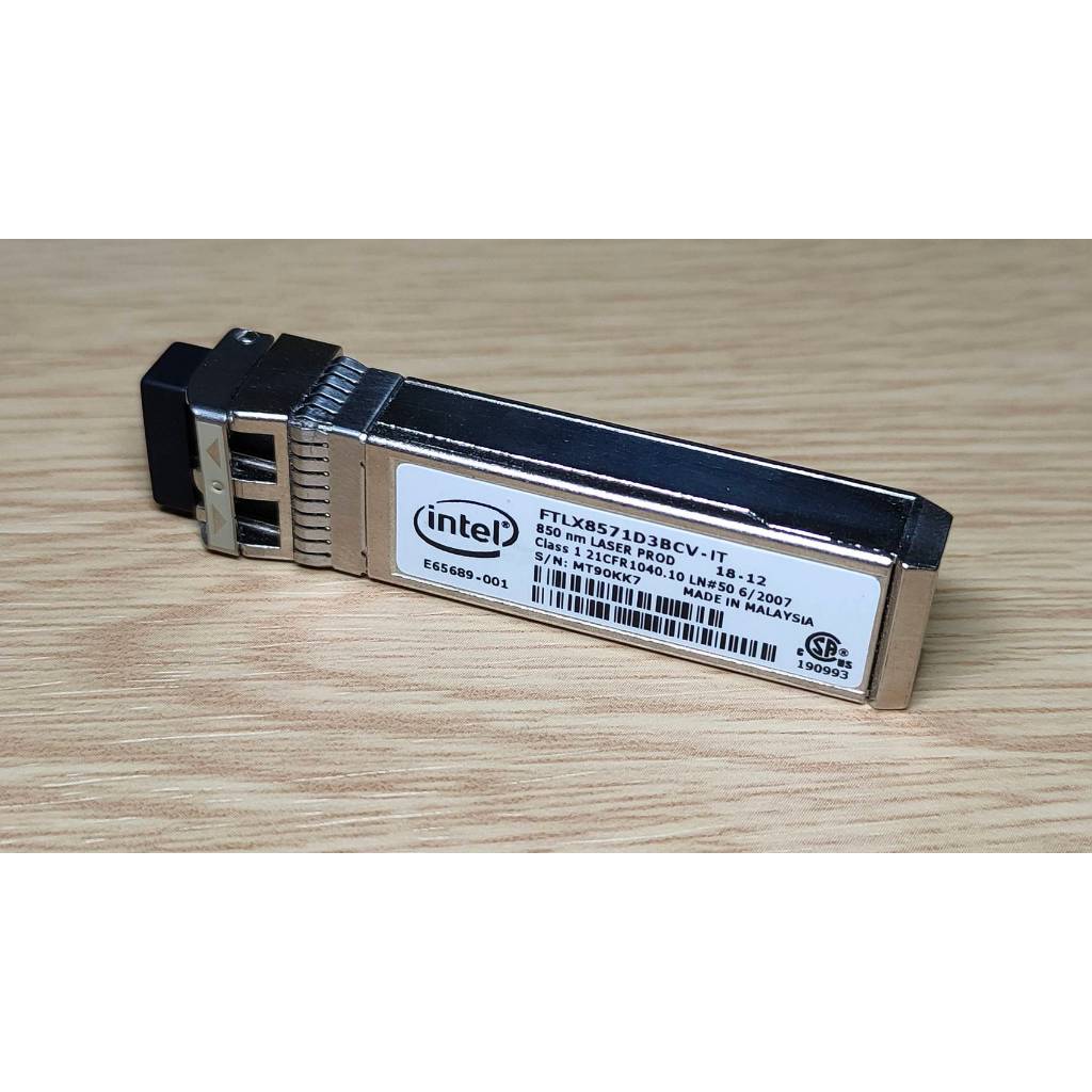 FTLX8571D3BCV-IT E65689-001 Mô đun Quang Module Intel 10Gb FC SFP Tra 850nm Ftlx8571d3bcv It E65689 001 - Foto 6