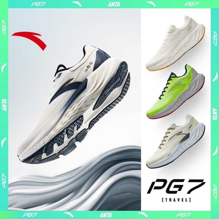 ANTA Travel PG7 รองเท้าวิ่งคุชชั่นผู้ชาย 2E Widefoot รองเท้ากีฬา 1124C5546 Official Store — รองเท้ากีฬา แบรนด์ Anta ของแท้ 100% เช็คราคาจาก Shopee Lazada thumbnail 6