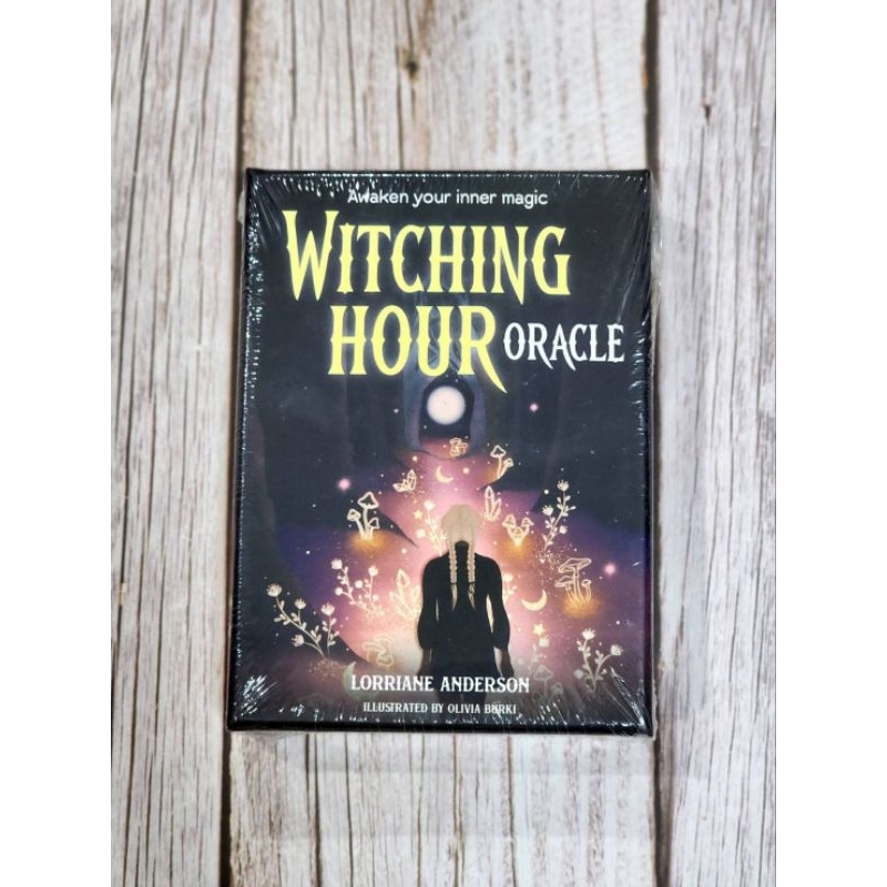 Witching Hour Oracle ไพ่ออราเคิลแท้ลดราคา ไพ่ยิปซี ไพ่ทาโร่ต์ ไพ่ออราเค ...