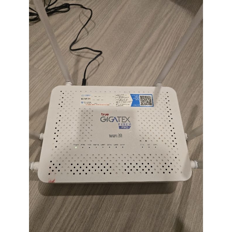 Router Wifi True Gigatex เร้าเตอร์ ไวไฟ สภาพดี เปิดติด ใช้งานได้ พร้อม ...