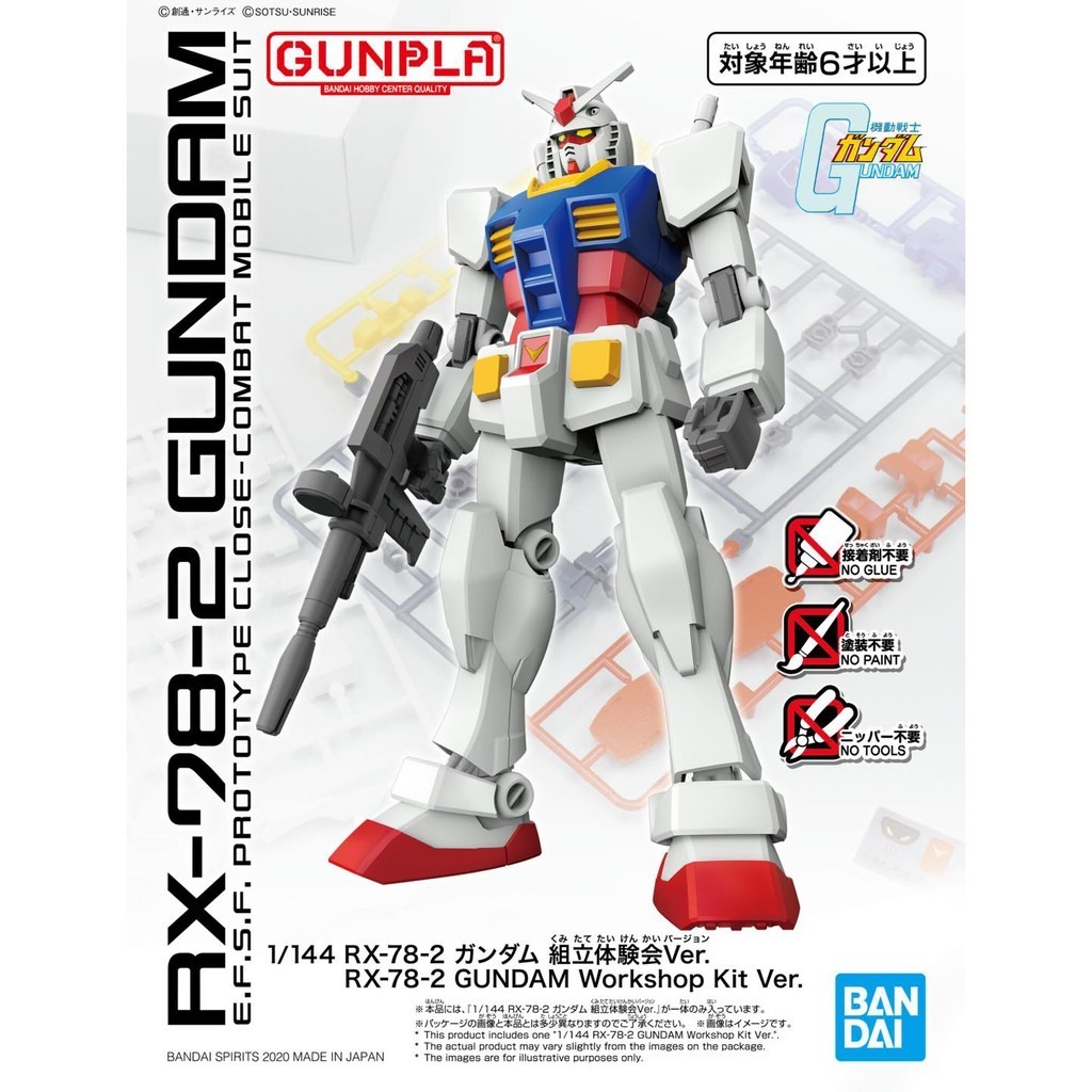 RX-78-2 Gundam Workshop Kit Ver 1/144 | Shopee Thailand